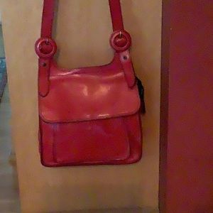 Kazuyo Nakano, New York. Red handbag.